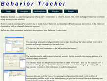 Tablet Screenshot of behaviortracker.com